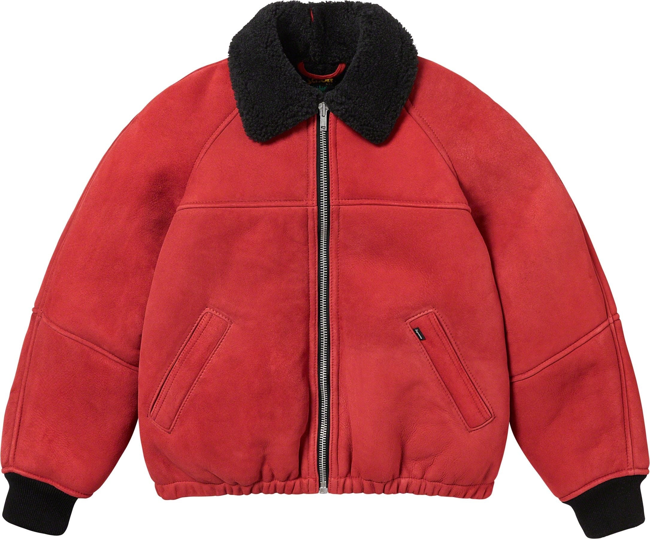 Supreme®/Schott® Shearling Bomber Jacket view 18